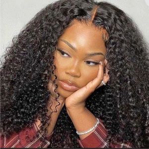 🌹26 inch Jerry Curl Human Hair Wig